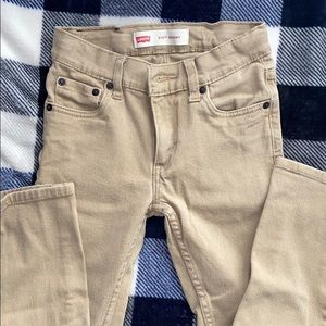 Tan Levi Jeans